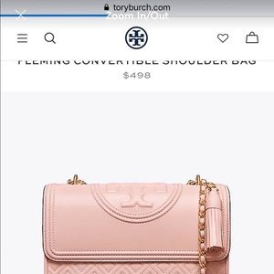 Tory Burch Large Fleming Shoulder Bag NWT